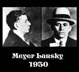 Meyer Lansky Mafia Mobster Mug Shot 1930 Poster Print
