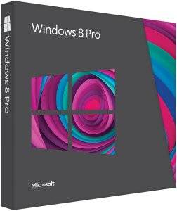 Microsoft Windows 8 Pro Upgrade for Windows 7 Vista or XP New SEALED