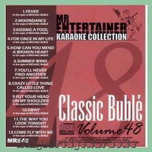 Mr Entertainer Karaoke CDG CD G Michael Buble MRE48