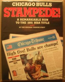 Chicago Bulls Stampede 1991 NBA Championship Story 0941263339