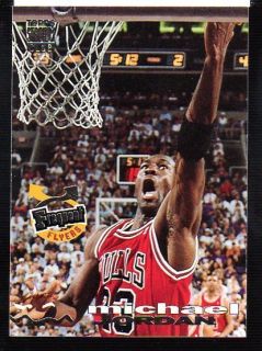 1993 94 Topps Stadium Club Michael Jordan 181 Frequent Flyers Card
