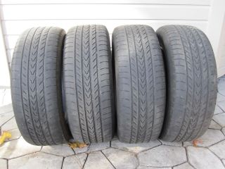 Reserve Matched Set of Used Michelin Pilot Exalto A S 205 65R15 Tires