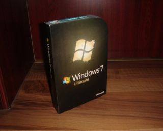Microsoft Windows 7 Ultimate SEALED Retail Box Full 32 Bit 64 Bit