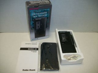  Shack Voice Actuated Microcassette Tape Recorder Micro 29 14 1059
