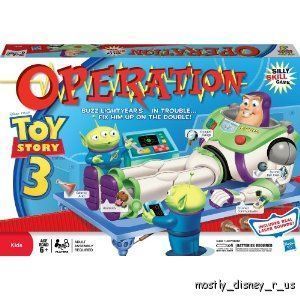 New Milton Bradley Operation Toy Story 3 Family Board Game Sounds