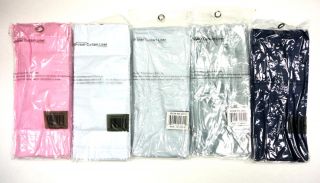 Shower Curtain Liner Heavy Weight Duty Mildew Resistant Super Clear