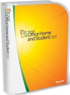 Microsoft Office Home and Student Suite 2007