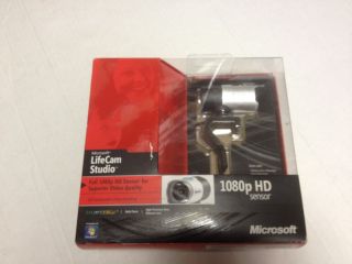 Microsoft LifeCam Q2F 00001 Studio 1080p HD Webcam Auto Focus High