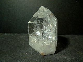Quartz Crystal 14 oz Natural Mineral Specimen Point Brazil 1989