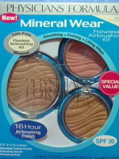 Physicians Formula MINERAL WEAR AIRBRUSHING KIT Powder Bronzer Blush