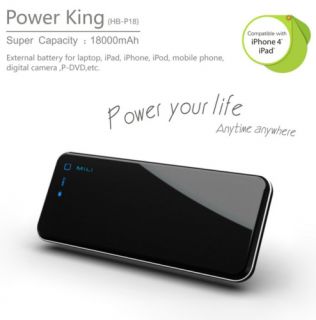 18000mAh Mili Power King F iPad Laptop Galaxy Tab Phone