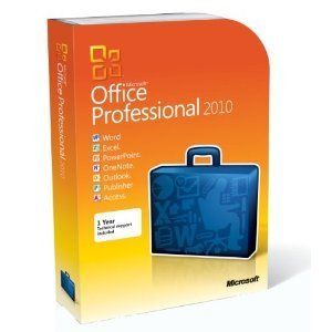 Microsoft Office Professional 2010 32 64 bit DVD New in the Box NFR