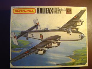 Military Airplane Model Kit Matchbox Halifax GR11 B MK1 11