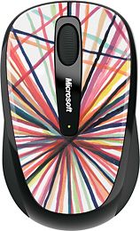 Microsoft Wireless Mobile Mouse 3500 GMF 00093 Exploding Lines