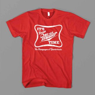 Its Braxton Miller Time Ohio State Football OSU Funny Jersey 5 Tee T