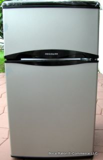 Frigidaire 3 1 CU ft Compact Refrigerator Silver BFPH31M6LM