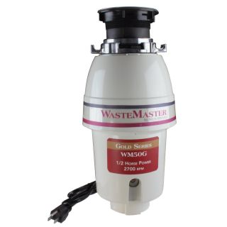 Wastemaster WM50G 1 2 HP Gold Series Continuous Feed Waste Disposer