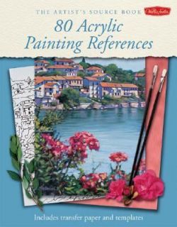 The Artists Source Book 80 Acrylic Painting References   Includes