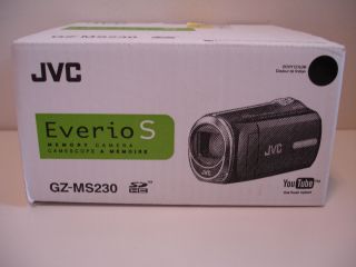 JVC Everio GZ MS230BU 8GB HDD Camcorder Retail Box