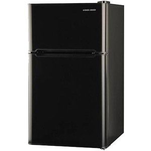Refrigerator Freezer Combo Mini Fridge Black & Decker 3.3 cu ft 2 Door