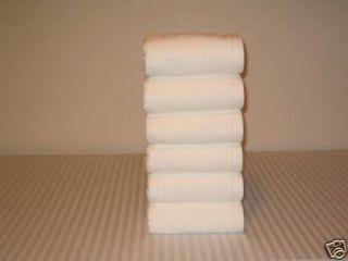 1888 Mills Links Velour Hand Towels in White USA