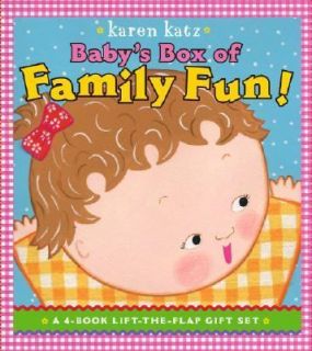 Babys Box of Family Fun A 4 Book Lift the Flap Gift Set   Where Is