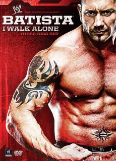WWE Batista I Walk Alone DVD, 2009, 3 Disc Set