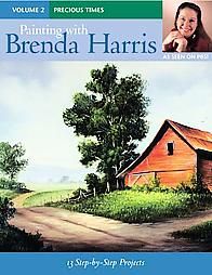 Painting With Brenda Harris by Brenda Harris 2005, Paperback