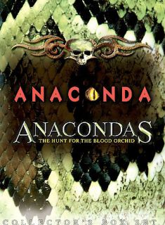 Anaconda Anacondas The Hunt for the Blood Orchid Box Set DVD, 2004, 2