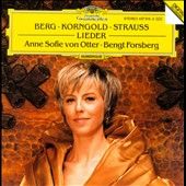 Berg, Korngold Strauss Lieder by von Otter, Anne Sofie CD, Mar 1994