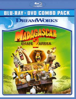Madagascar Escape 2 Africa Blu ray DVD, 2010, 2 Disc Set, WS