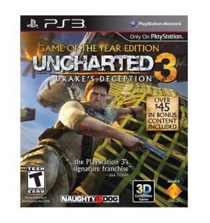 Uncharted 3 Drakes Deception Game of the Year Edition Sony