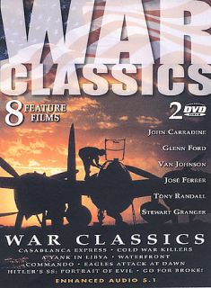 War Classics   Vol. 1 8 Feature Films DVD, 2003, 2 Disc Set
