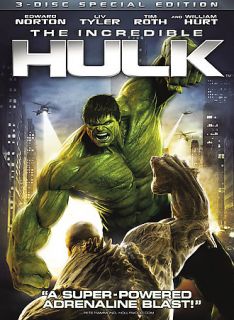 Hulk (Three Disc Special Edition), DVD, Edward Norton, Liv Tyler