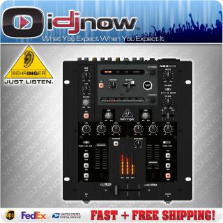 Behringer Pro Mixer NOX202 Premium 2 Channel USB Audio Interface DJ
