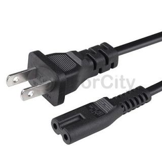 US 2 Prong Port AC Power Cord/Cable for PS2 PS3 Slim!!!!