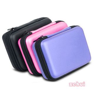Portable Hard Disk Drive Case 2.5 HDD Bag Hardcase Shockproof Zipper