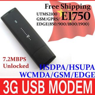 Huawei E1750 USB 3G Modem Wireless Network Card Dongle Stick Adapter