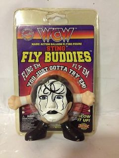GBS B2)   WWF WCW WWE NWO LJN Toymakers Wrestling Fly Buddies   Sting