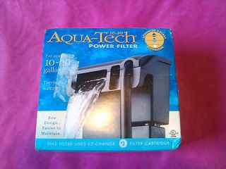 Newly listed L@@K AQUA TECH POWER FILTER FOR AQUARIUMS 10 20 GALLONS