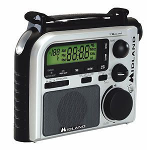 Midland ER102 Emergency Crank Weather Alert Radio