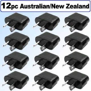 ean to Australian/New Zealand Outlet Plug Adapter   Set of 10 Pack
