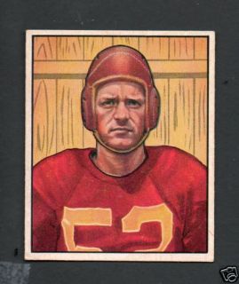 1950 Bowman #66 Harry Gilmer Redskin s