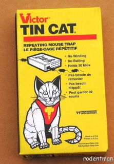 Victor Tin Cat repeating Mouse Trap M310 Live mice trap Multiple mouse