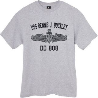US USN Navy USS Dennis J. Buckley DD 808 T Shirt