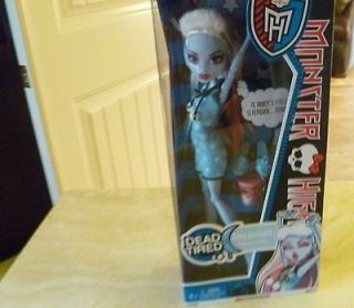 Abbey Bominable Monster High Doll NIB DEAD TIRED edition DAUGHTER OF
