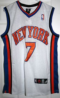 Authentic Adidas NBA Carmelo Anthony New York Knicks #7 Jersey White