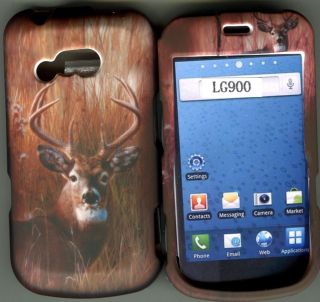 Case Cover LG 900G Net 10 TracFone net 10 Deer Hard Phone Case Cover