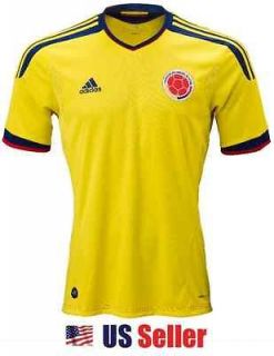 Colombia Soccer Jersey (Official adidas Home 2013) Shipping 1 4 days
