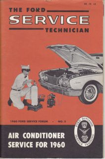 Ford Service Forum 1960, Air Conditioner Service for 1960 (C)
